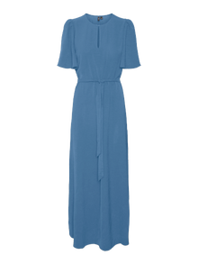 Vero Moda VMALVA Long dress -Coronet Blue - 10314046