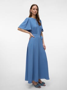Vero Moda VMALVA Lång klänning -Coronet Blue - 10314046