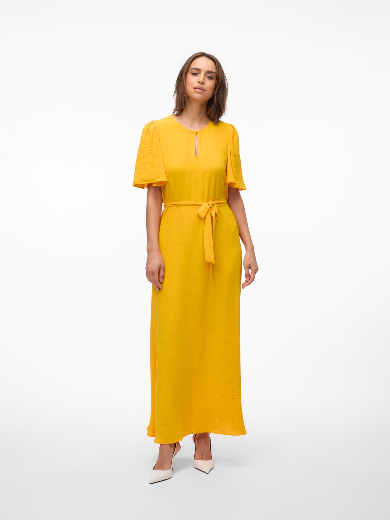Vero Moda VMALVA Lange jurk -Gold Fusion - 10314046