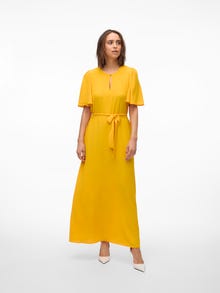 Vero Moda VMALVA Long dress -Gold Fusion - 10314046