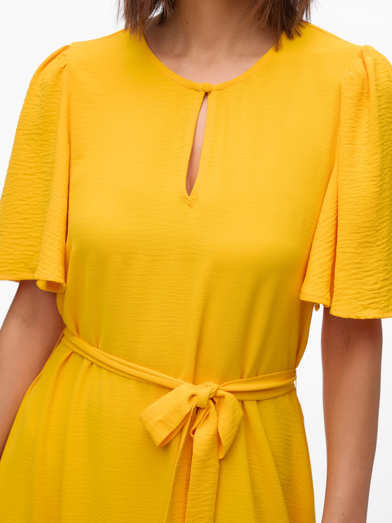 Vero Moda VMALVA Długa sukienka -Gold Fusion - 10314046
