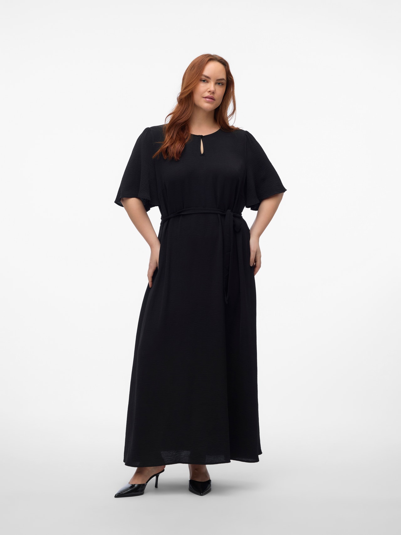 Vero Moda VMALVA Robe longue -Black - 10314051