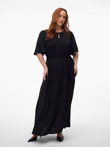 Vero Moda VMALVA Langes Kleid -Black - 10314051