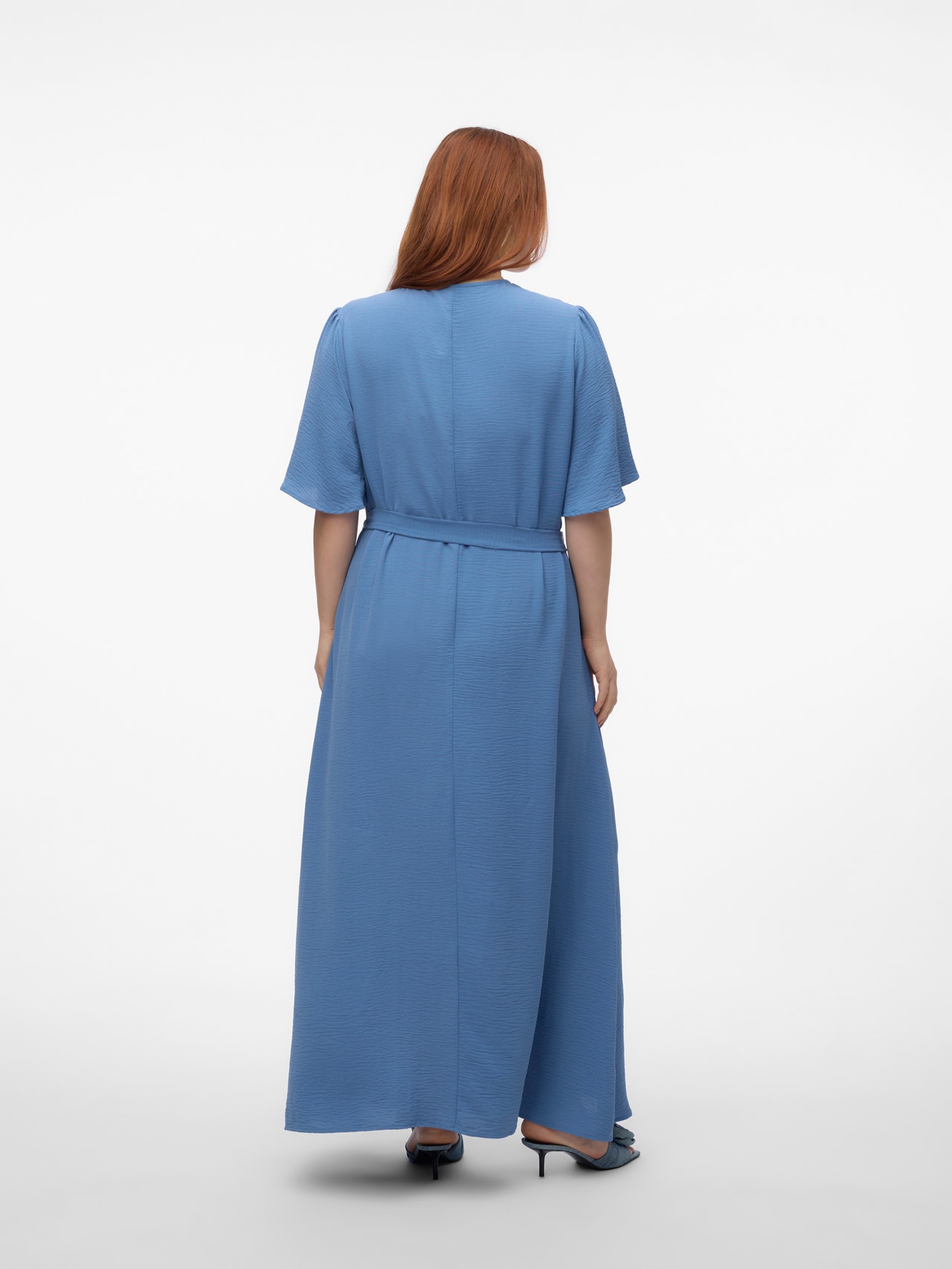 Vero Moda VMALVA Długa sukienka -Coronet Blue - 10314051