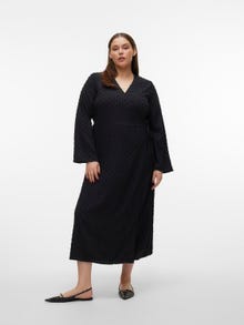 Vero Moda VMVILLA Long dress -Black - 10314053