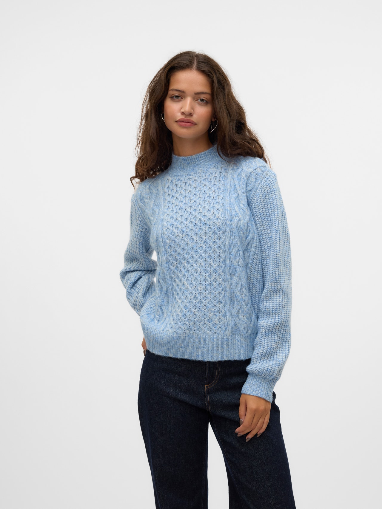 GRECERELLE Dames truien lange mouw ronde hals tops GRECERELLE Dames truien lange mouw ronde hals tops