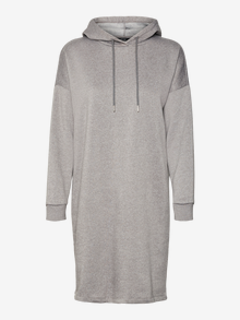 Vero Moda VMTRINA Kurzes Kleid -Medium Grey Melange - 10314056