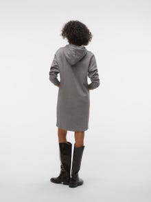 Vero Moda VMTRINA Robe courte -Medium Grey Melange - 10314056