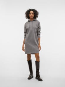 Vero Moda VMTRINA Krótka sukienka -Medium Grey Melange - 10314056