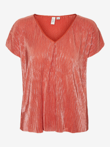 Vero Moda VMMUVI Top -Burnt Sienna - 10314059
