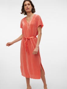 Vero Moda VMMUVI Midi-jurk -Burnt Sienna - 10314062