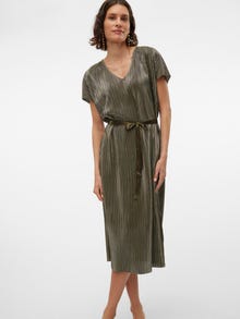 Vero Moda VMMUVI Midi dress -Ivy Green - 10314062
