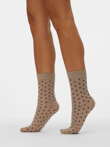 Vero Moda VMBETH Socken -Silver Mink - 10314085