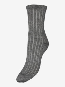 Vero Moda VMHANNA Socks -Dark Grey Melange - 10314086