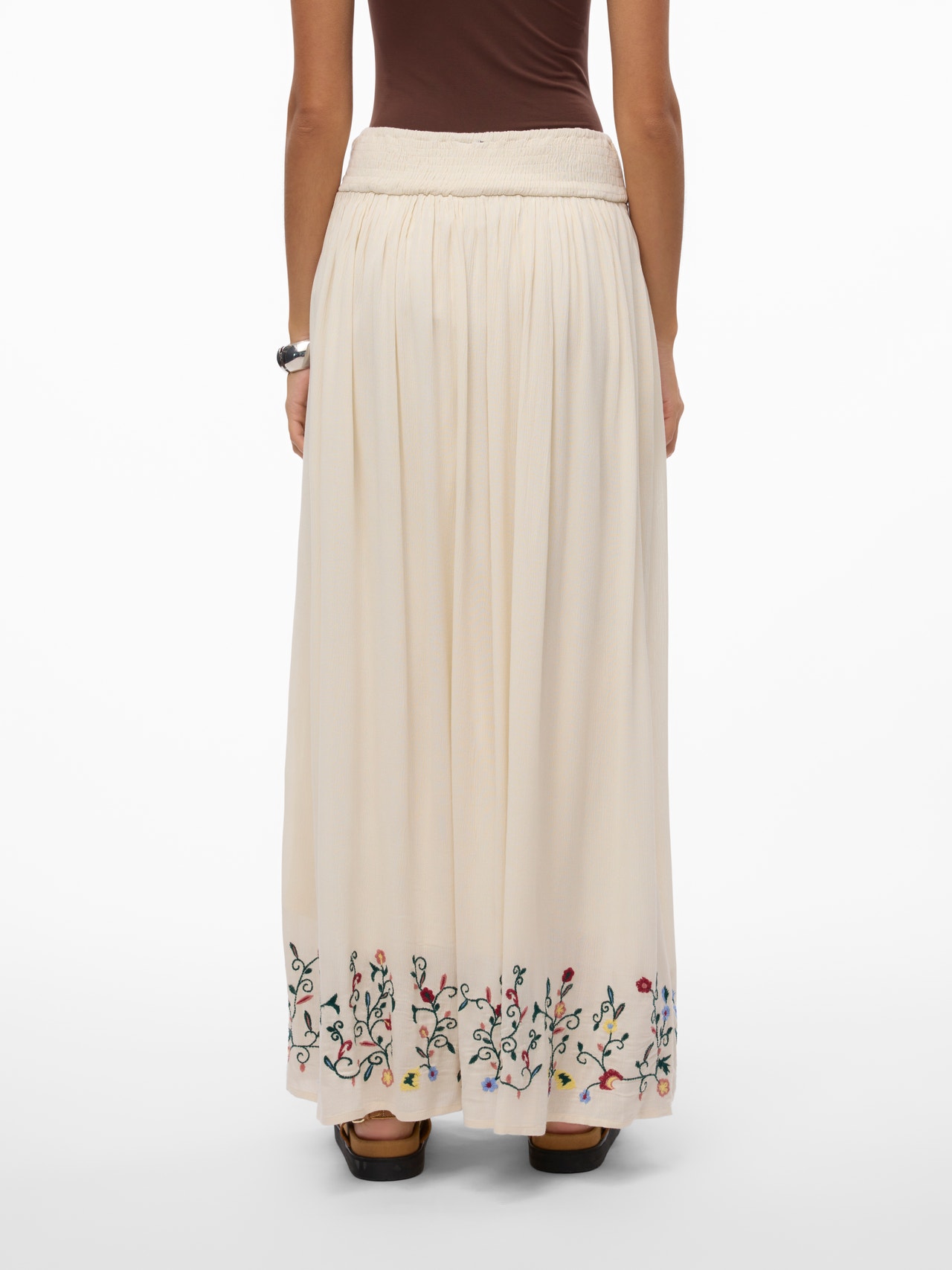 Vero Moda VMSINA Long Skirt -Birch - 10314107