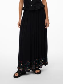 Vero Moda VMSINA Lång kjol -Black - 10314107