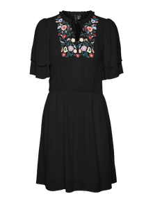 Vero Moda VMSINA Korte jurk -Black - 10314161
