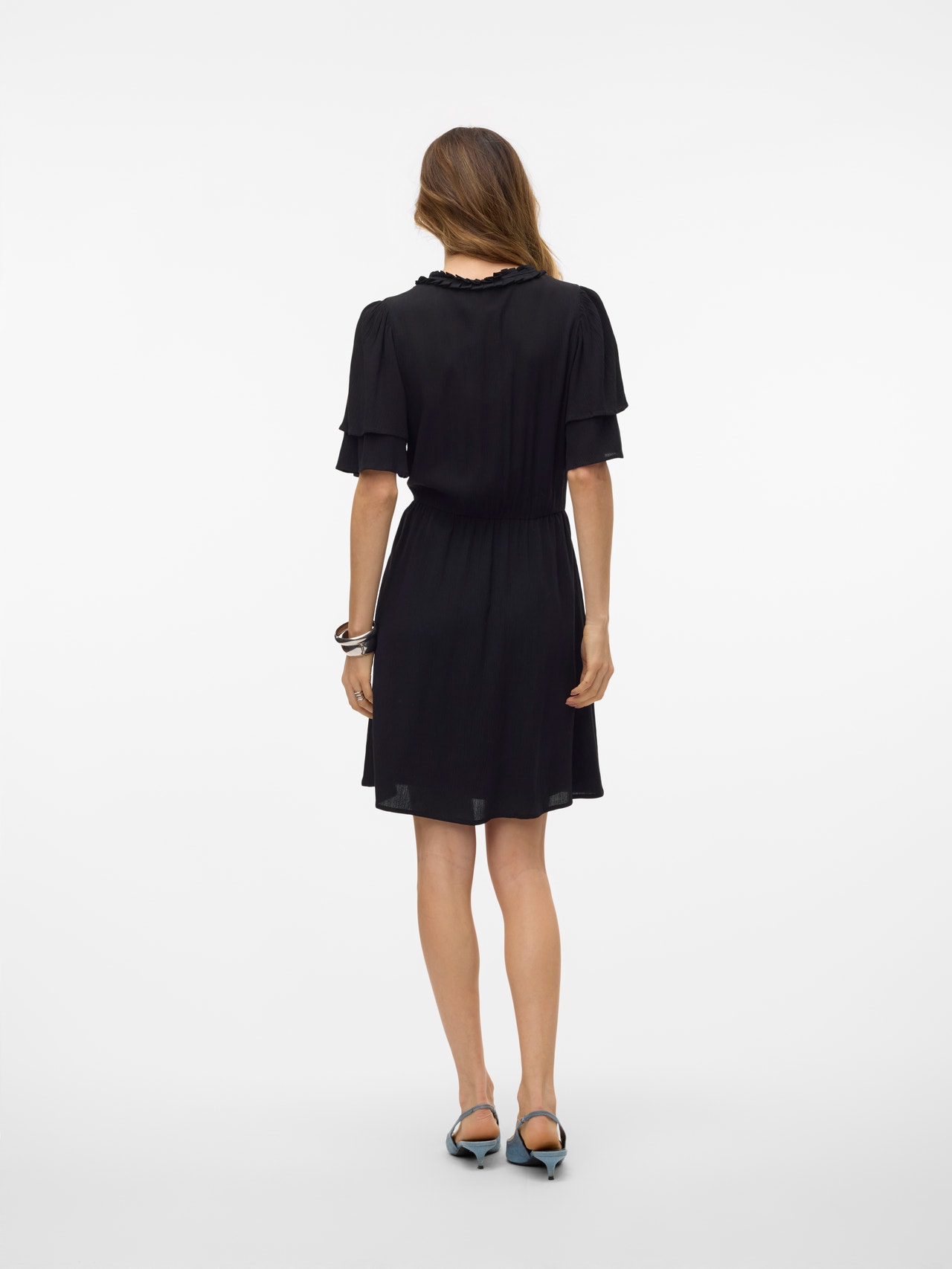 Vero Moda VMSINA Kort kjole -Black - 10314161
