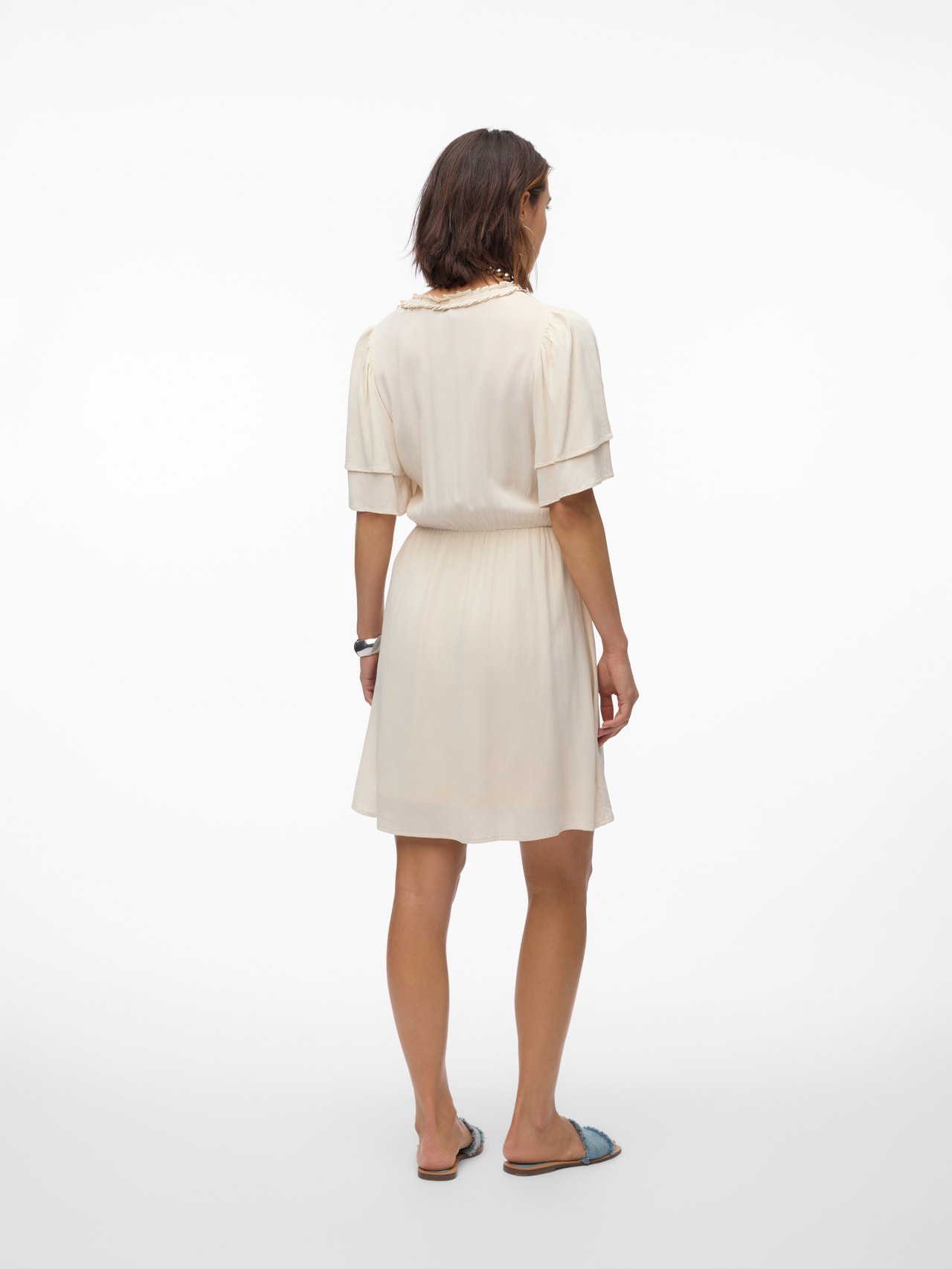 Vero Moda VMSINA Short dress -Birch - 10314161