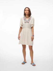 Vero Moda VMSINA Kort kjole -Birch - 10314161