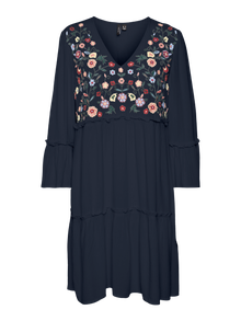 Vero Moda VMSINA Kort kjole -Navy Blazer - 10314163