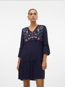 Vero Moda VMSINA Krótka sukienka -Navy Blazer - 10314163