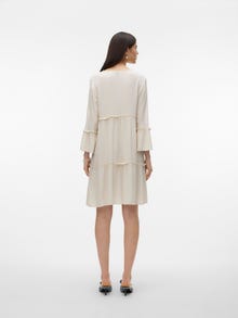Vero Moda VMSINA Kort klänning -Birch - 10314163