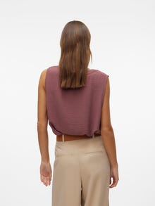 Vero Moda VMELVA Top -Rose Brown - 10314181