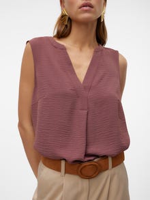 Vero Moda VMELVA Top -Rose Brown - 10314181