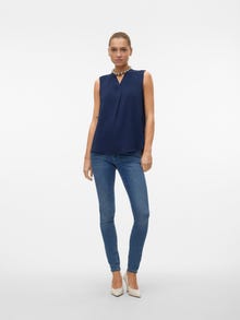 Vero Moda VMELVA Top -Navy Blazer - 10314181