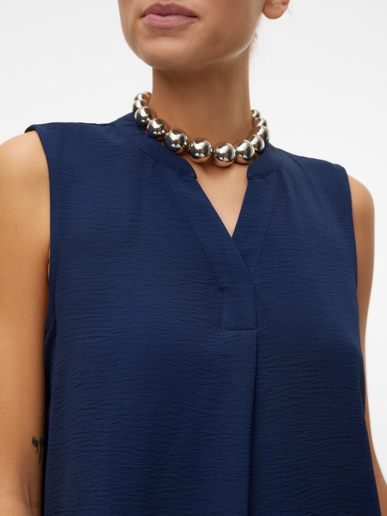 Vero Moda VMELVA Top -Navy Blazer - 10314181