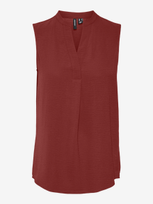 Vero Moda VMELVA Top -Madder Brown - 10314181