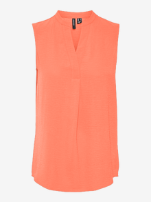 Vero Moda VMELVA Topp -Georgia Peach - 10314181