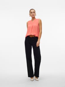 Vero Moda VMELVA Topp -Georgia Peach - 10314181