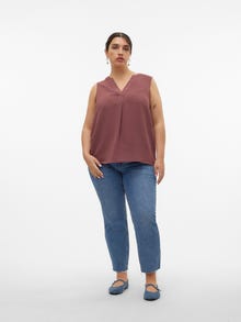 Vero Moda VMELVA Top -Rose Brown - 10314187