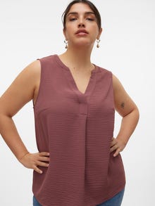 Vero Moda VMELVA Top -Rose Brown - 10314187