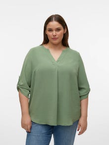 Vero Moda VMELVA Shirt -Hedge Green - 10314203