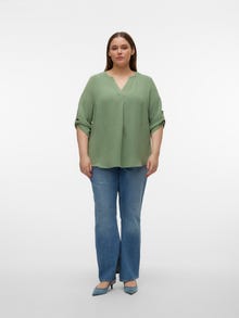 Vero Moda VMELVA Shirt -Hedge Green - 10314203