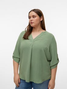 Vero Moda VMELVA Shirt -Hedge Green - 10314203