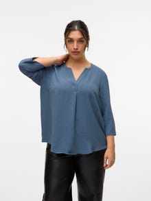 Vero Moda VMELVA Shirt -China Blue - 10314203