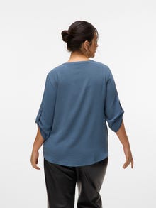 Vero Moda VMELVA Shirt -China Blue - 10314203