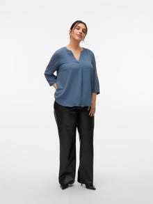 Vero Moda VMELVA Shirt -China Blue - 10314203