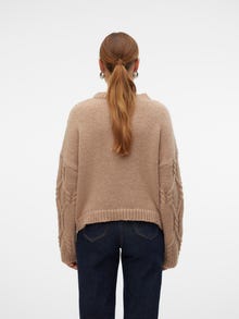 Vero Moda VMUNA Pullover -Silver Mink - 10314239