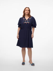 Vero Moda VMSINA Krótka sukienka -Navy Blazer - 10314278