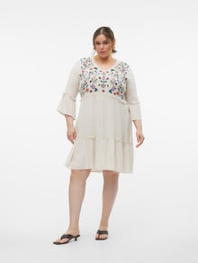 Vero Moda VMSINA Kort kjole -Birch - 10314280
