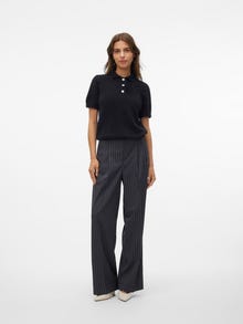 Vero Moda VMRITA Mellemhøj talje Bukser -Phantom - 10314328