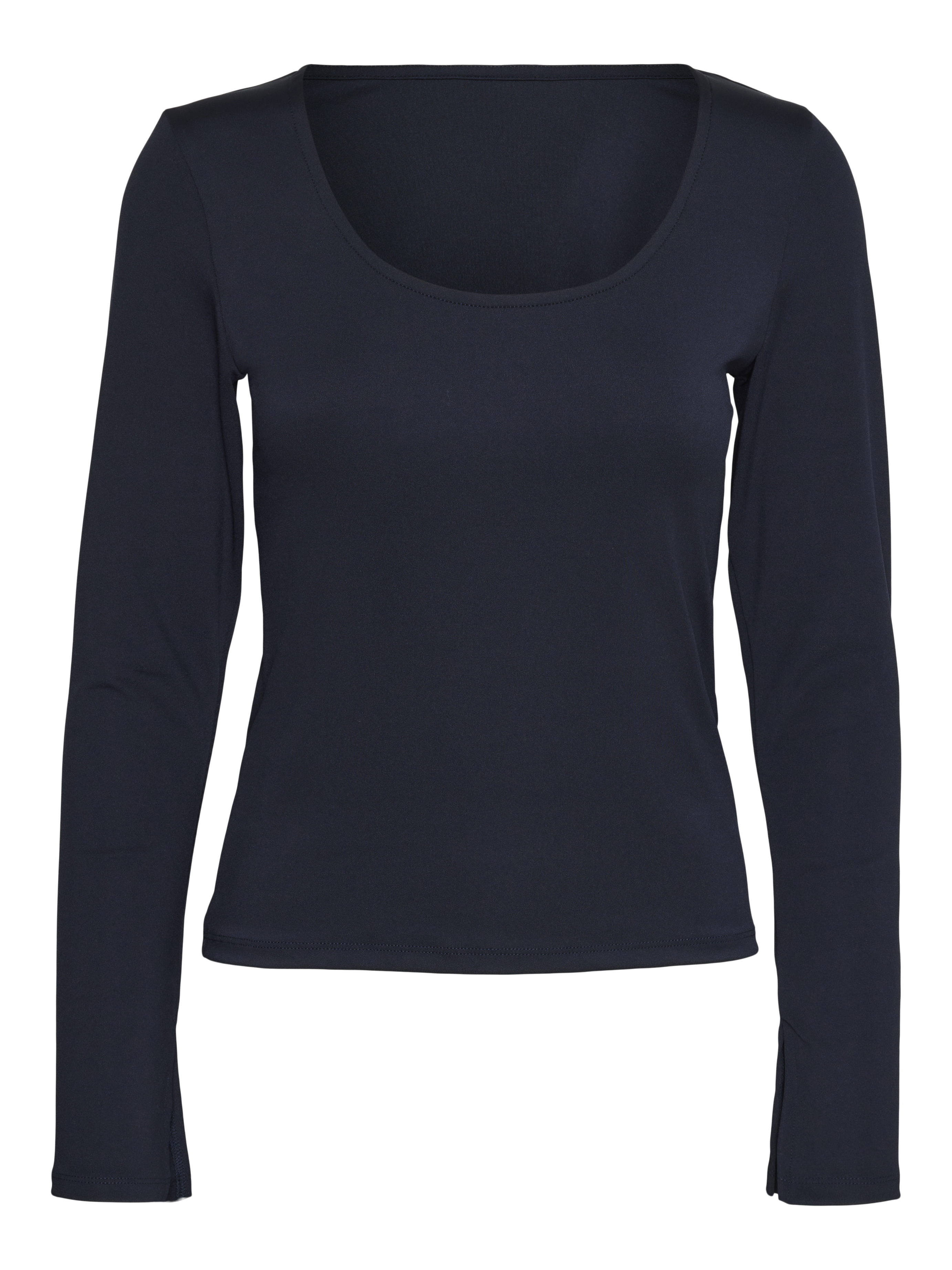 VMMILLION Haut Coupe Régulière Col Carré | Medium Grey | Vero Moda