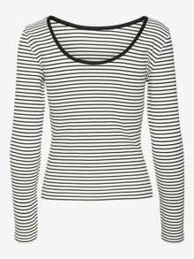 Vero Moda VMCHLOE T-skjorte -Snow White - 10314406