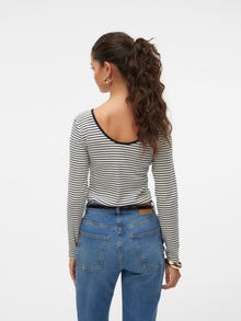 Vero Moda VMCHLOE T-skjorte -Snow White - 10314406