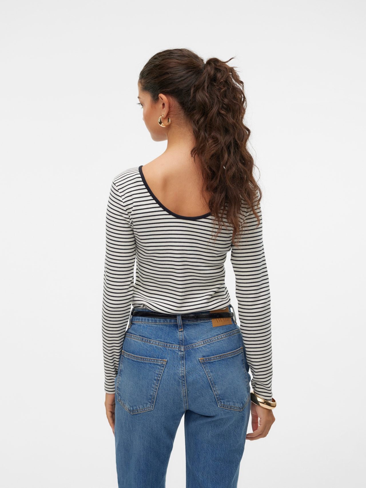 Vero Moda VMCHLOE T-Shirt -Snow White - 10314406